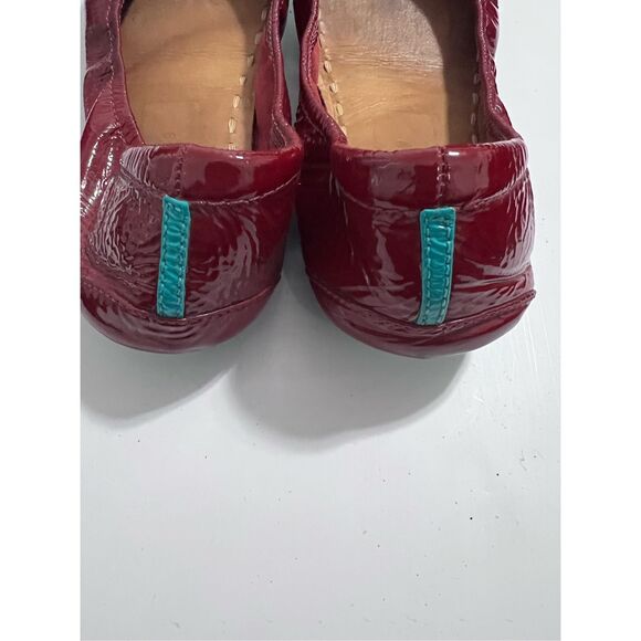 Tieks Ruby Red Patent Ballet Flats 9 - Women | Color: Red | Size: 9 - Picture 2 of 8